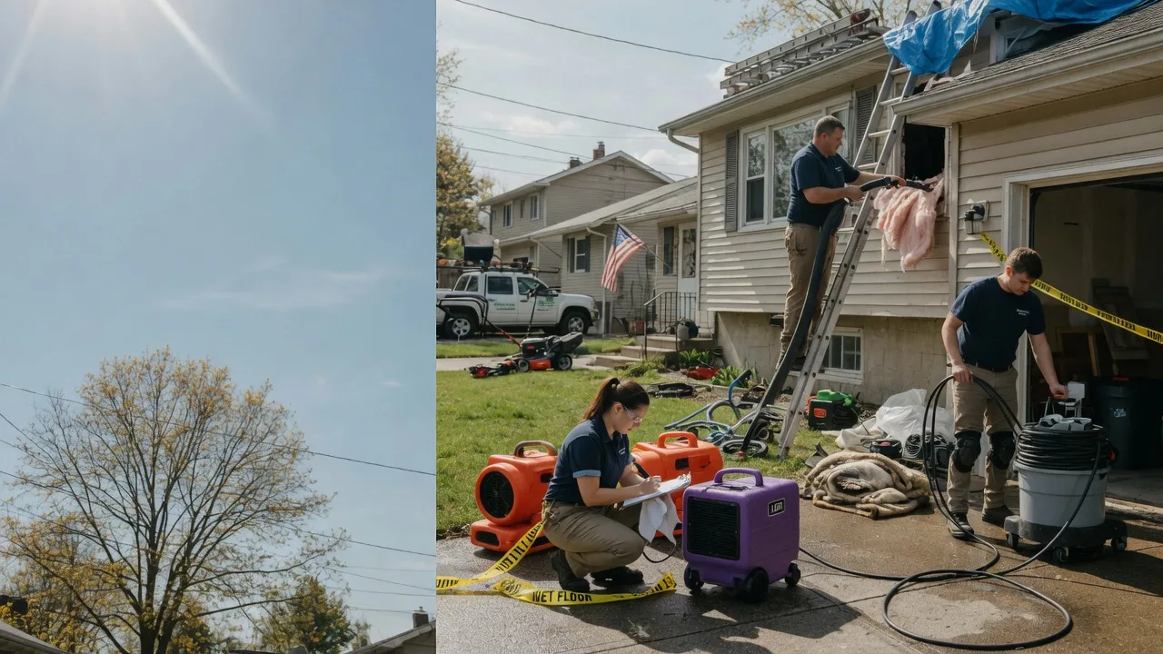 Emergency Water Removal in New Philadelphia, OH near me